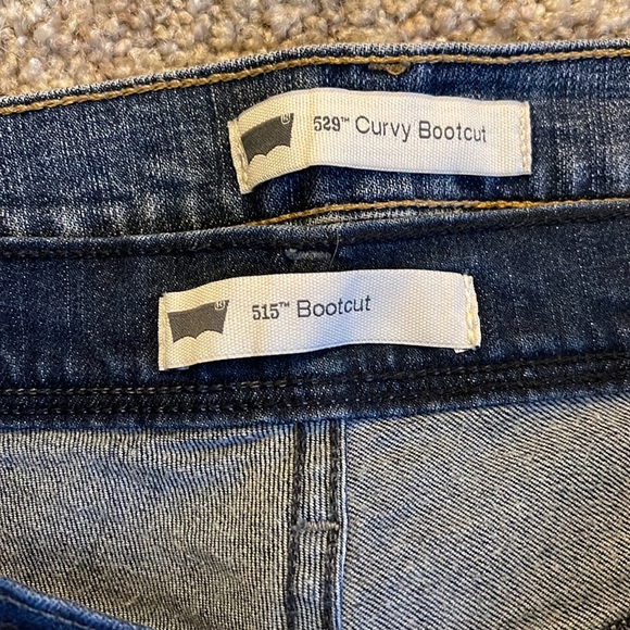 womens levi jeans 2 set - Picture 6 of 6